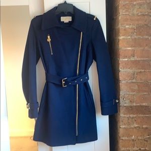 MICHAEL Micheal Kors Navy Pea Coat